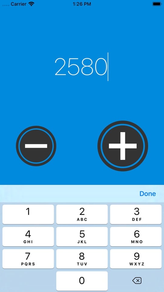 Clicking Counter Simple Tally iPhone screenshot 4