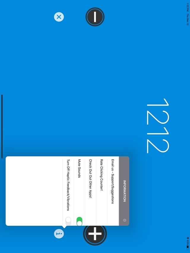 Clicking Counter Simple Tally iPad screenshot 9
