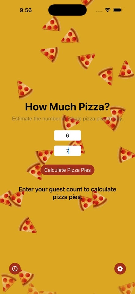 How Much Pizza? iPhone screenshot 4