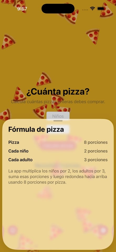 How Much Pizza? iPhone screenshot 10