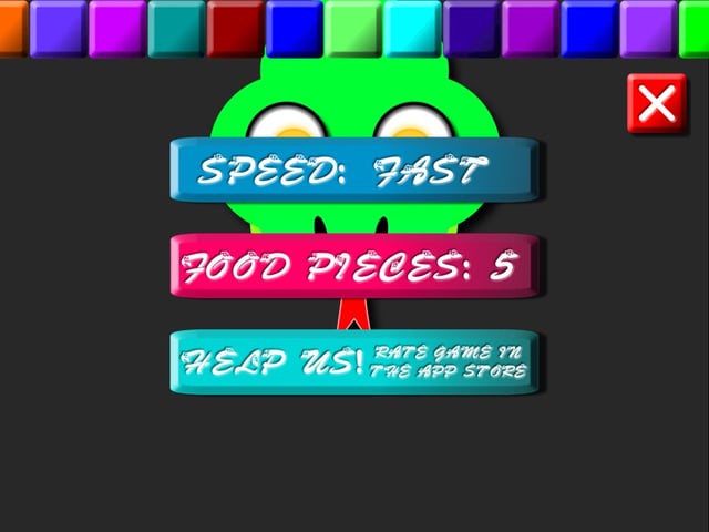 Snake 2 - Rainbow Worm iPad screenshot 10